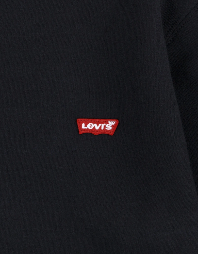 Boys Mini Batwing Hoodie in Black