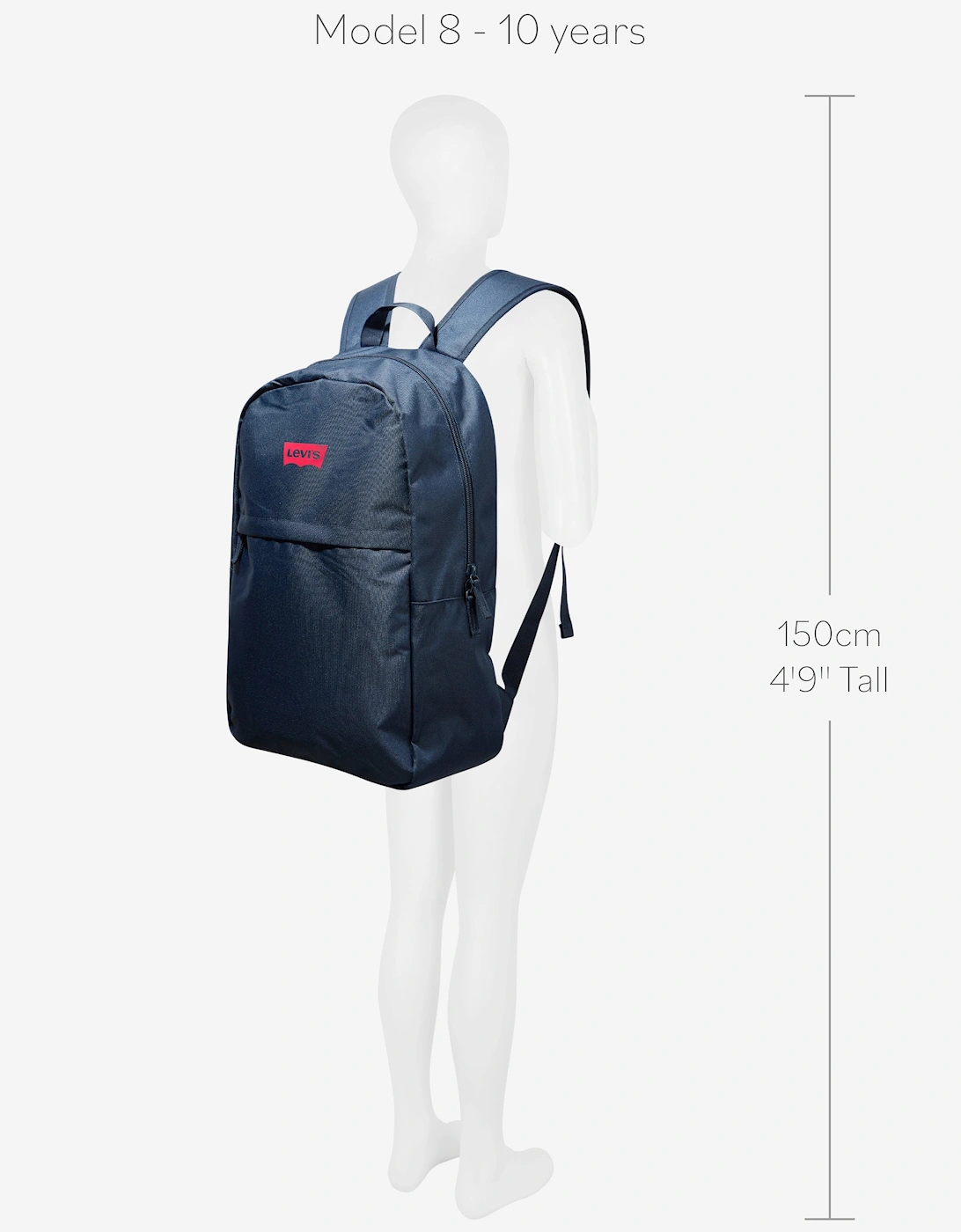 Kids Core Batwing Backpack in Navy