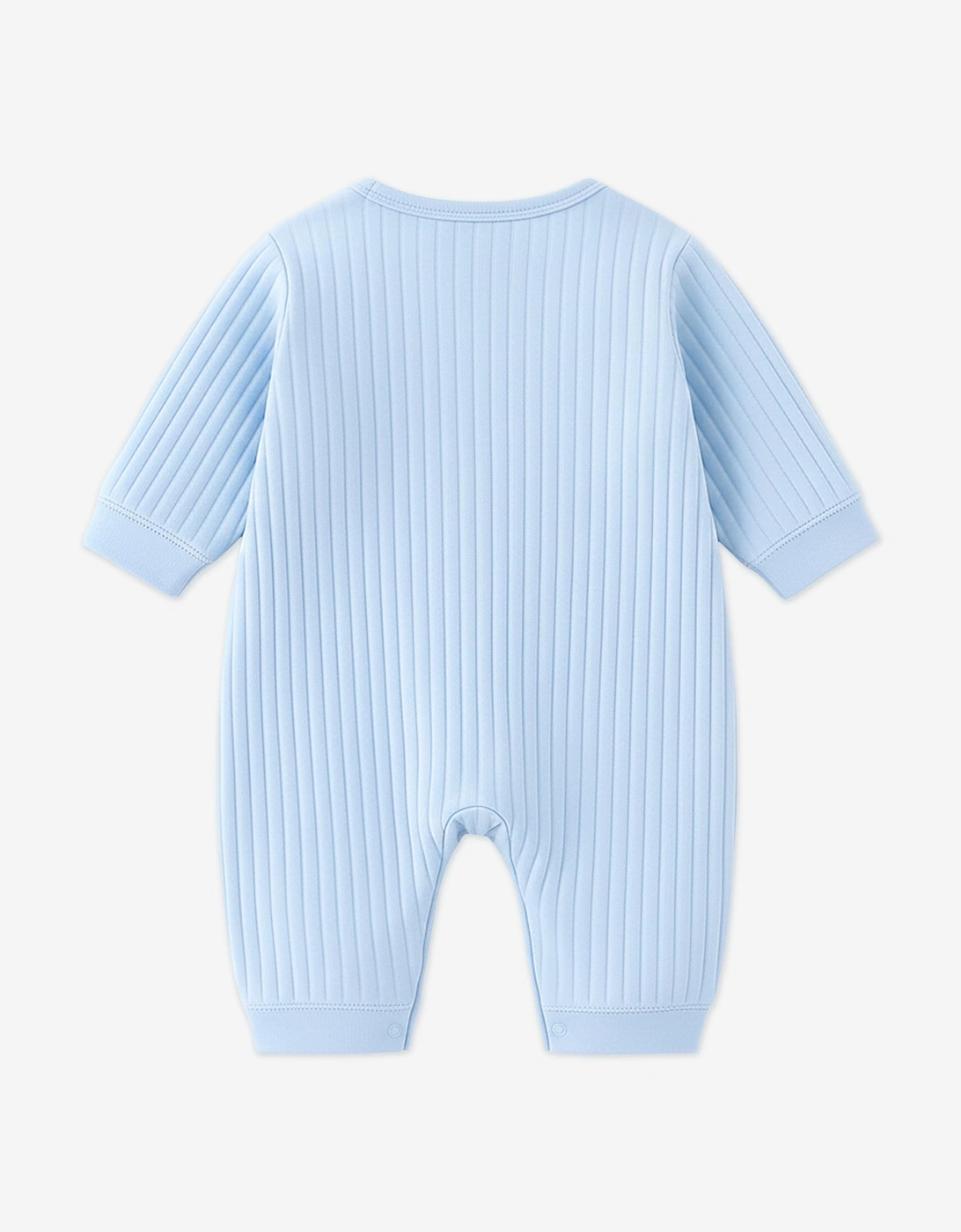 Baby Boys The Teddy Bear Boucle Wrap Baby Grow Romper in Blue