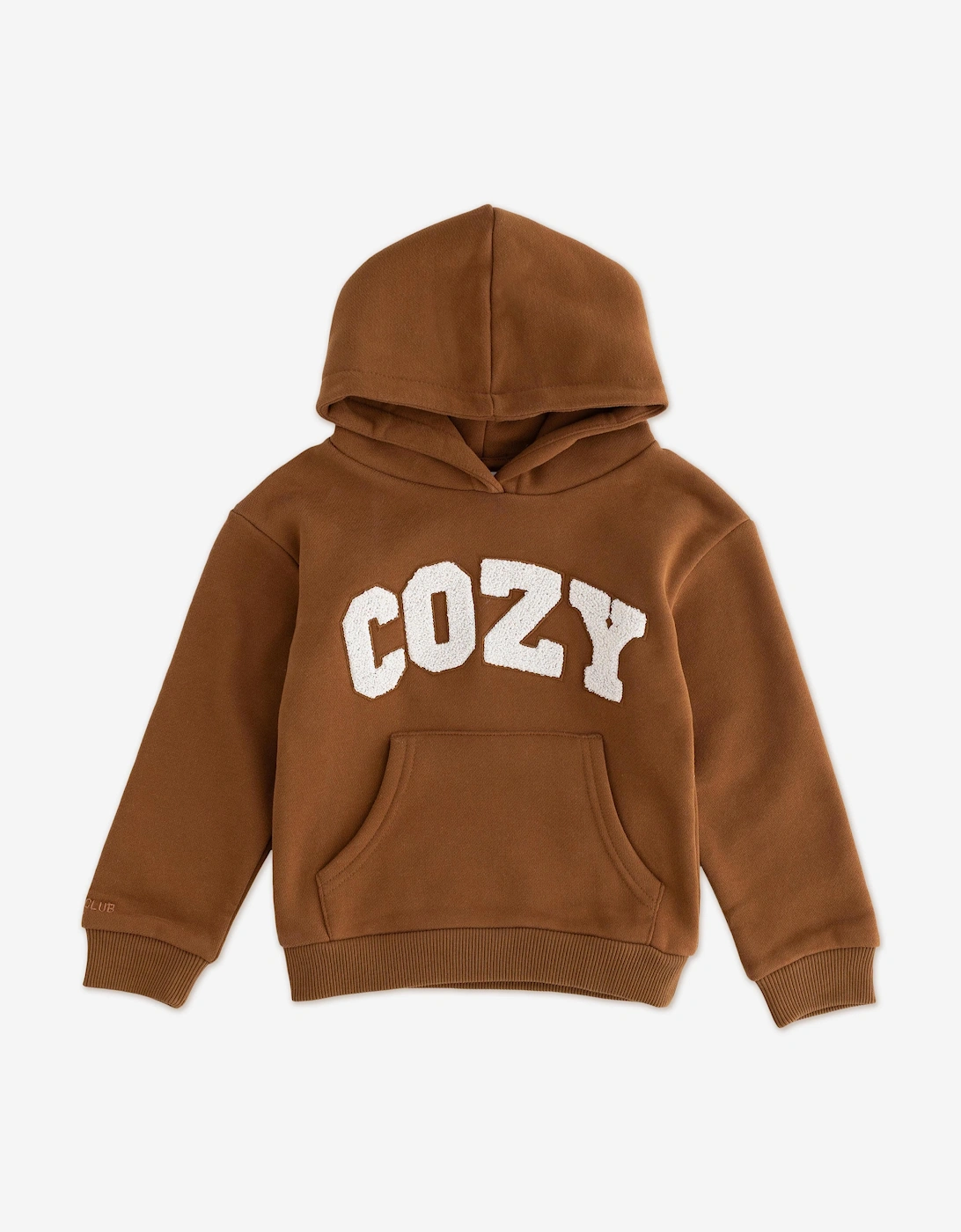 Kids Cozy Mini Tracksuit in Brown