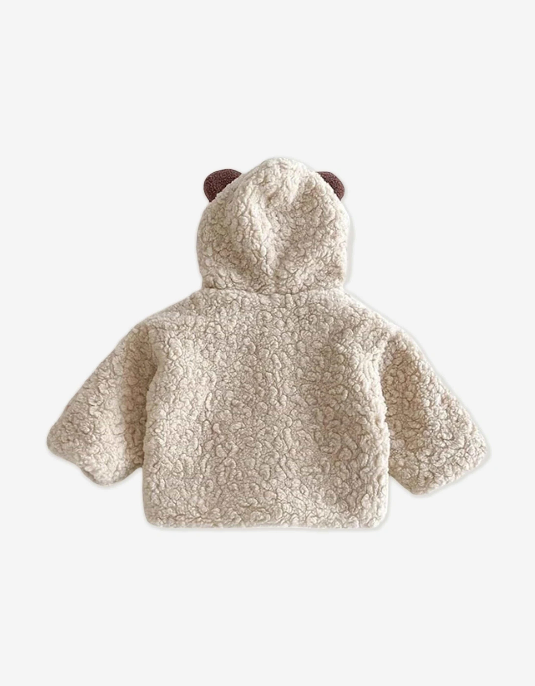 Baby The Fur Bear Winter Coat in Ivory