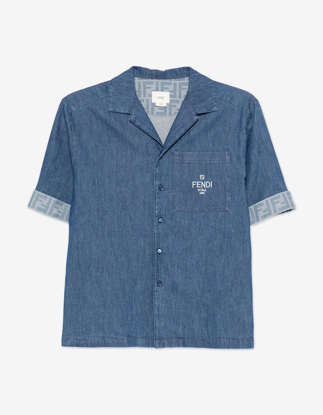 Boys FF Light Denim Shirt, 4 of 3