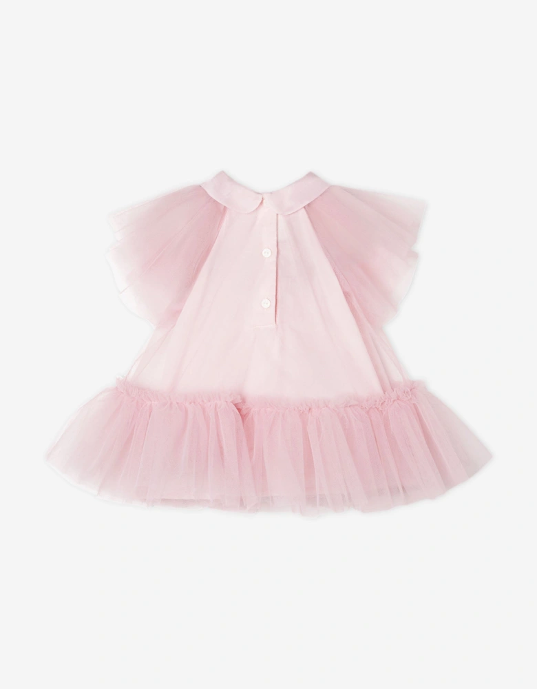 Baby Girls Tulle Dress in Pink