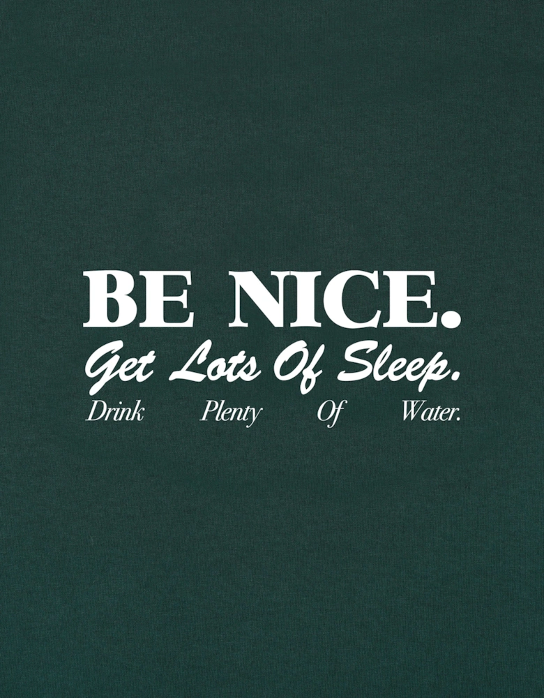 Kids Be Nice Sweatshirt in Green