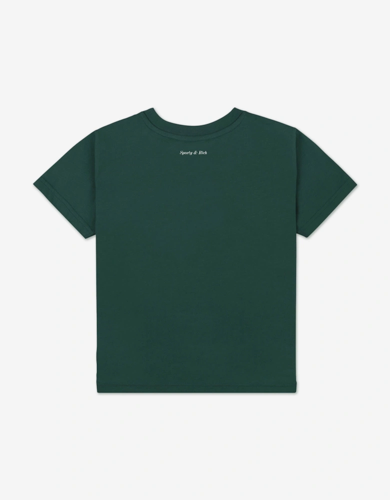 Kids Be Nice T-Shirt in Green