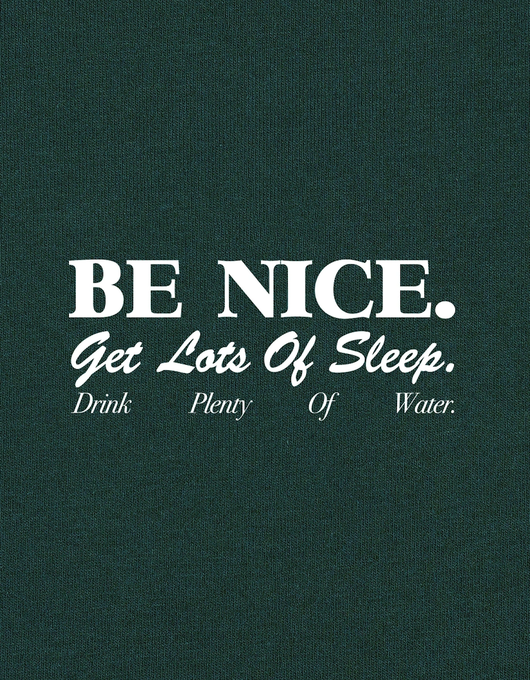 Kids Be Nice T-Shirt in Green