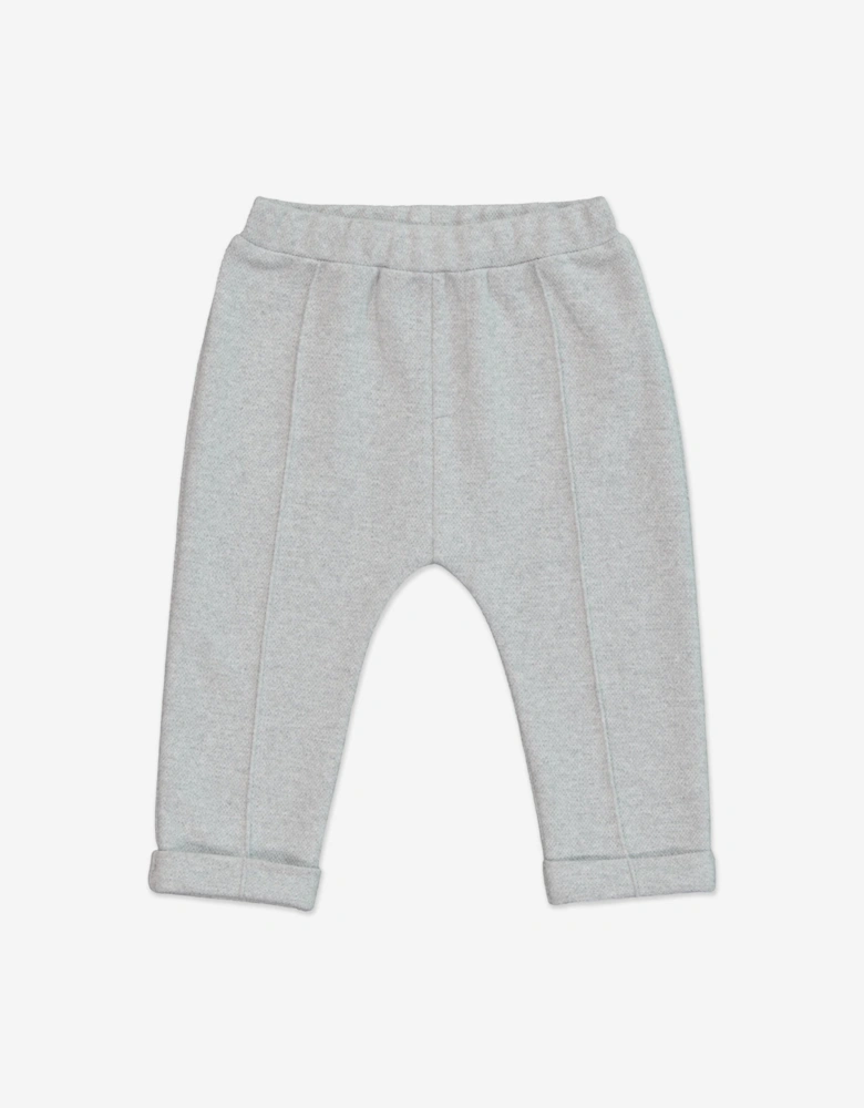 Baby Boys Polo Shirt and Trouser Set in Grey