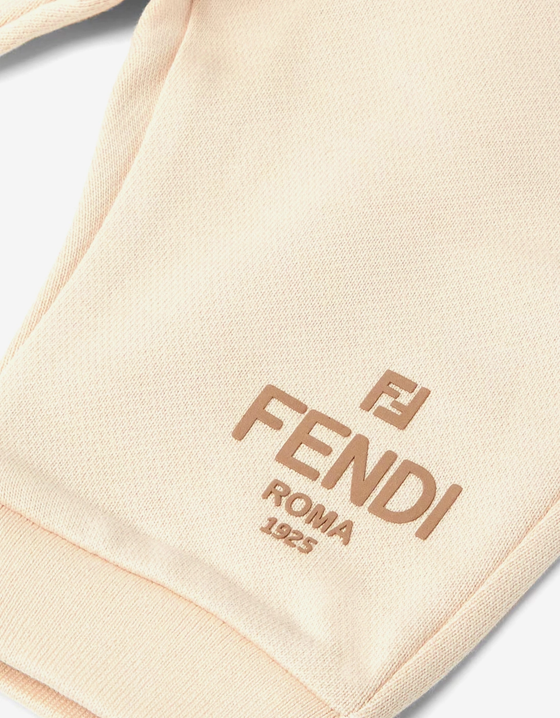 Baby Logo Joggers in Ivory