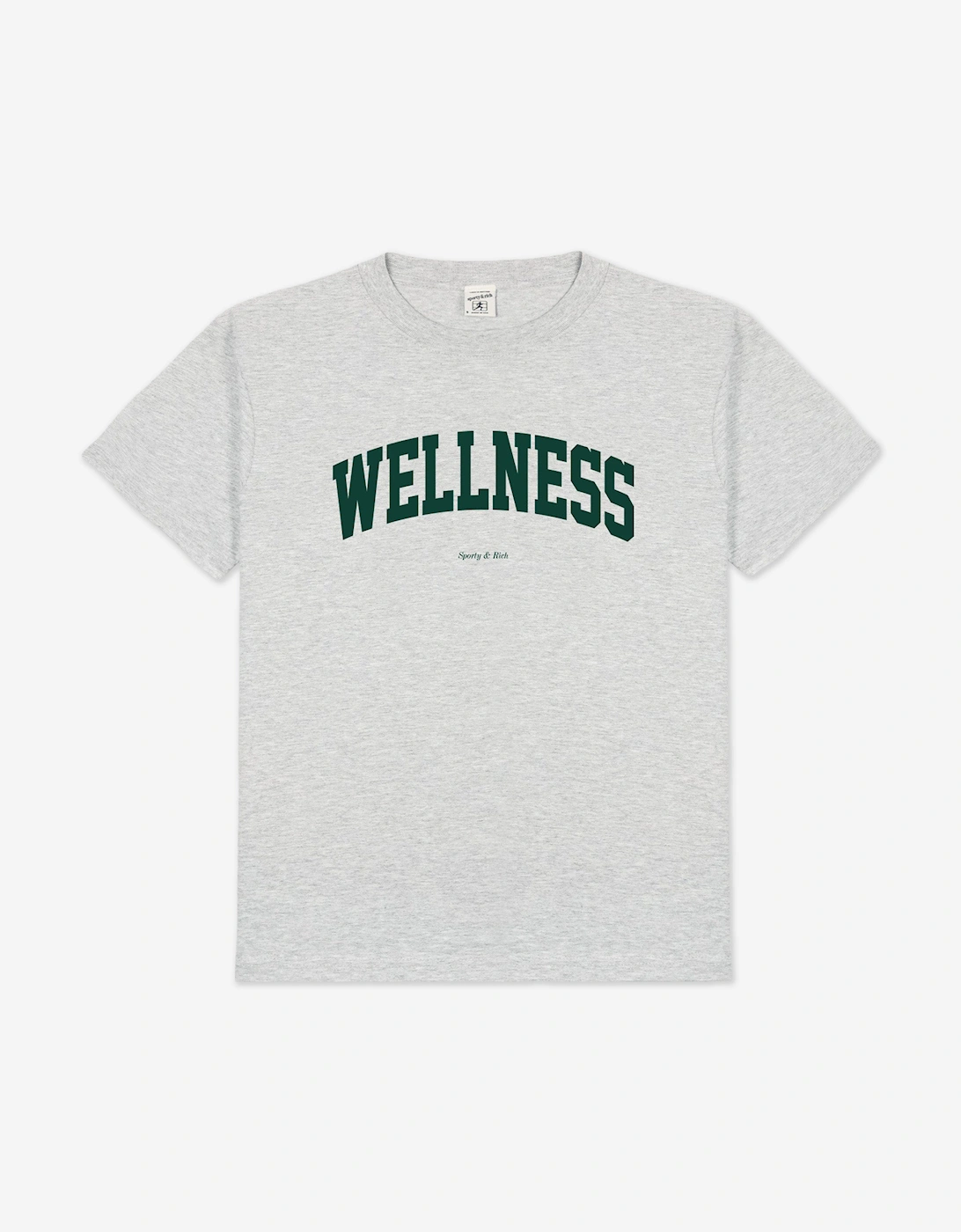 Sporty & Rich Girls Grey Wellness Ivy T-Shirt  - Size 2 Years/3 Years Kids