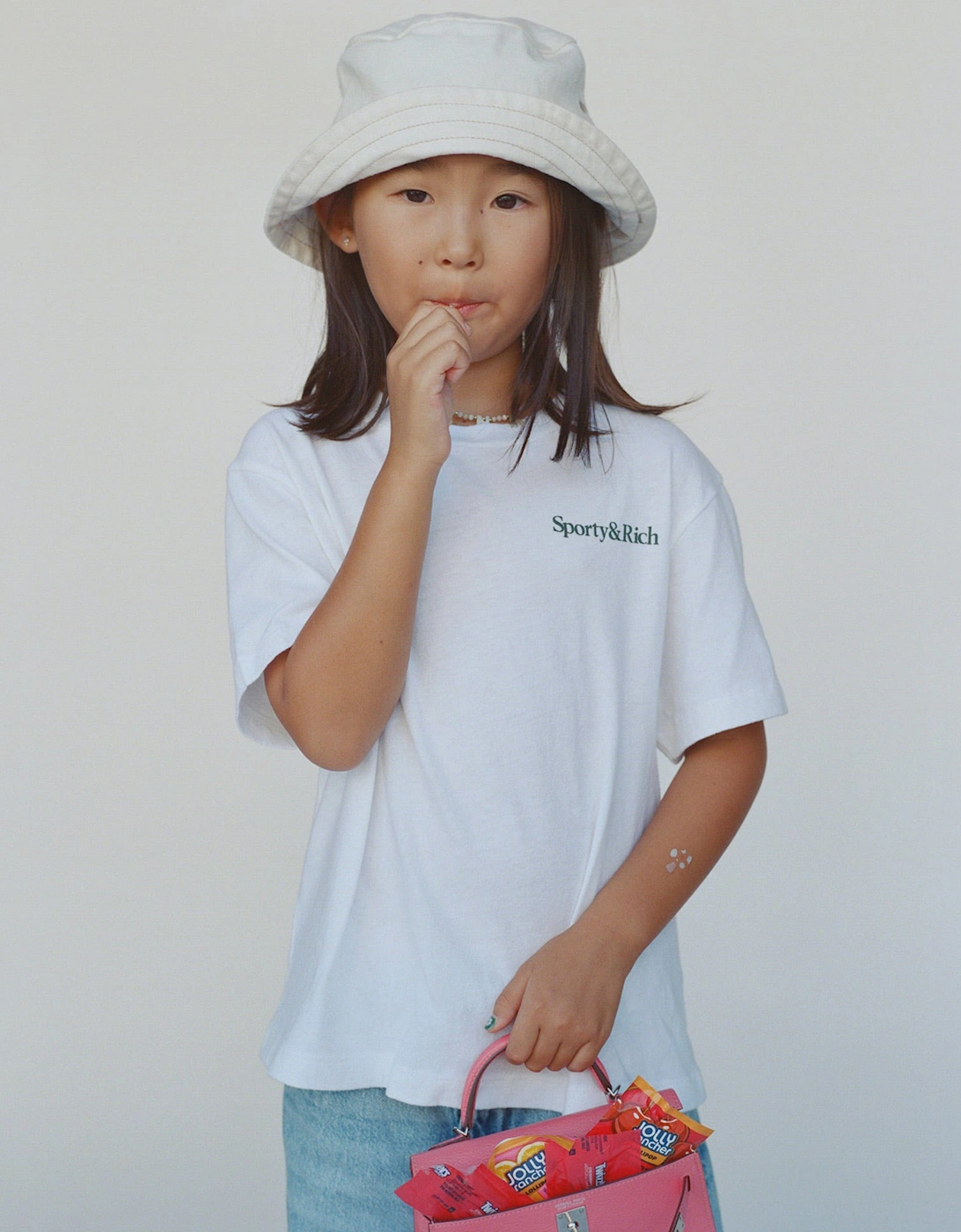 Kids Drink More Water T-Shirt in White