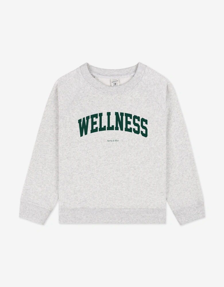 Kids Wellness Sweatshirt in Grey