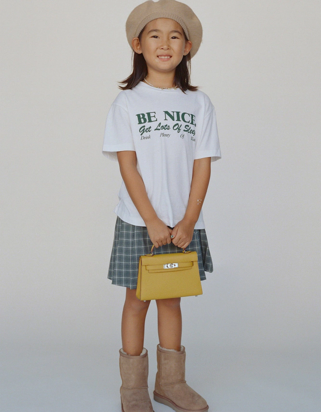 Kids Be Nice T-Shirt in White