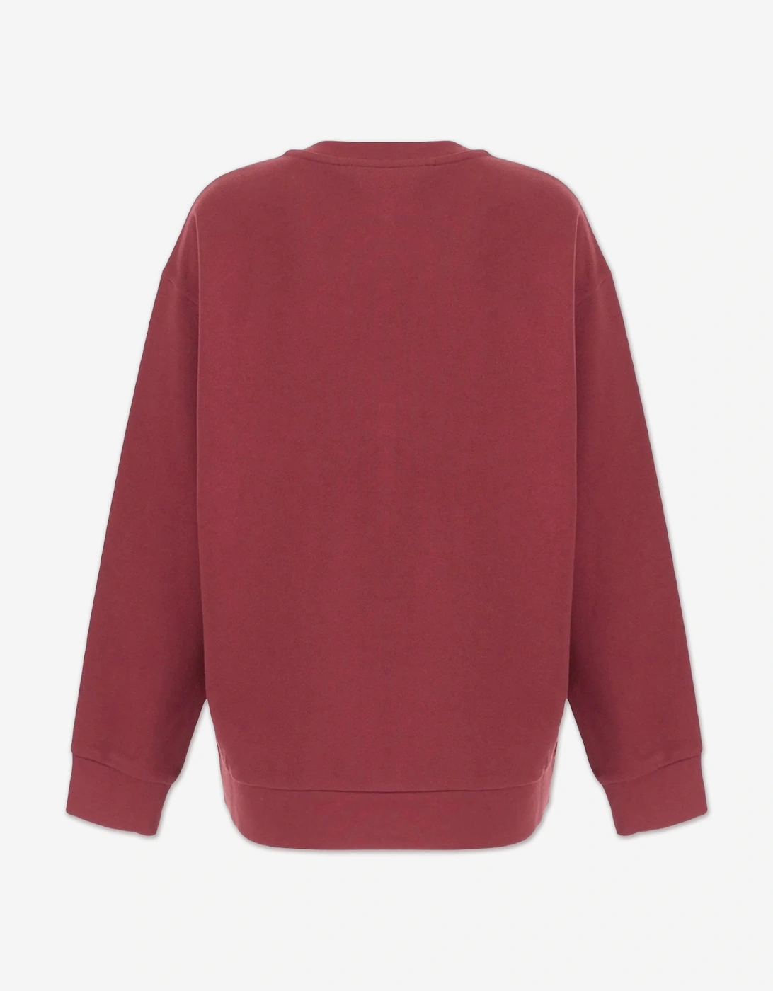 Kids Slogan Sweatshirt in Red