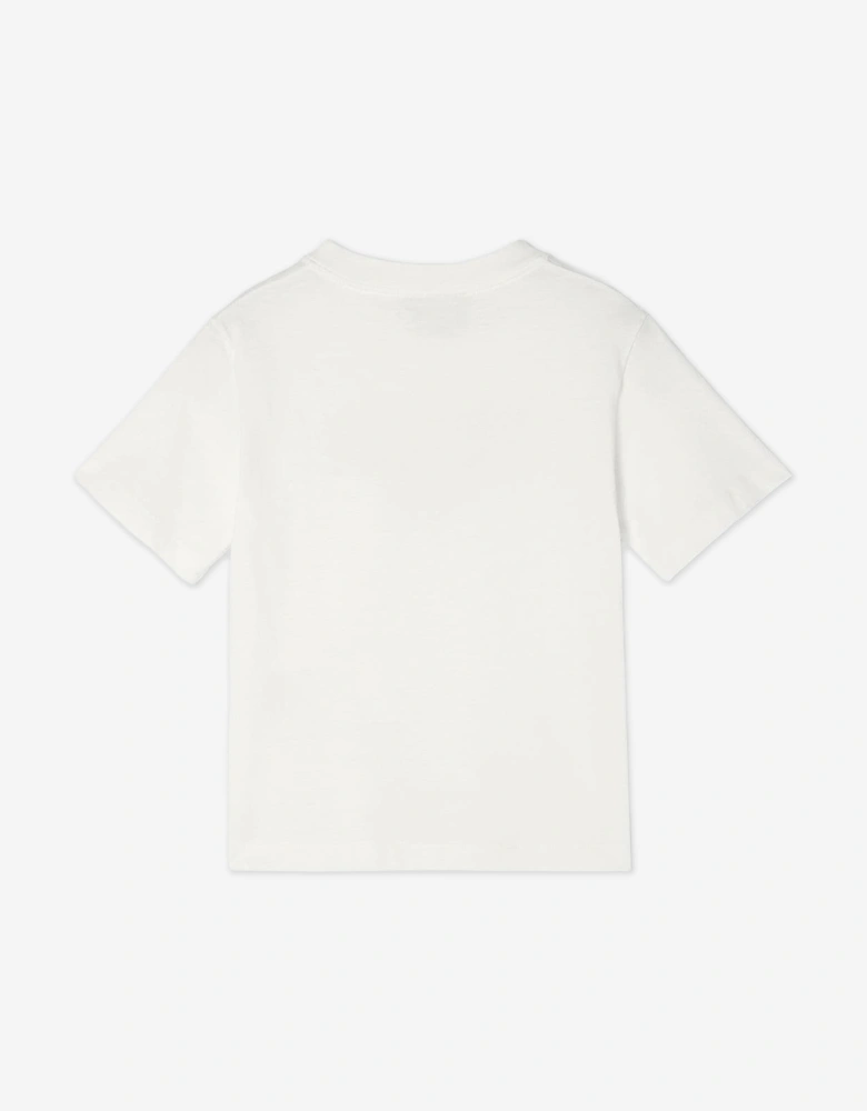 Girls Logo T-Shirt in White