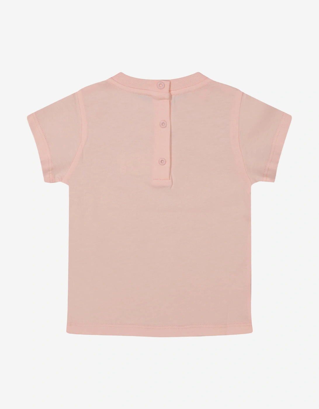 Baby Girls Logo T-Shirt in Pink