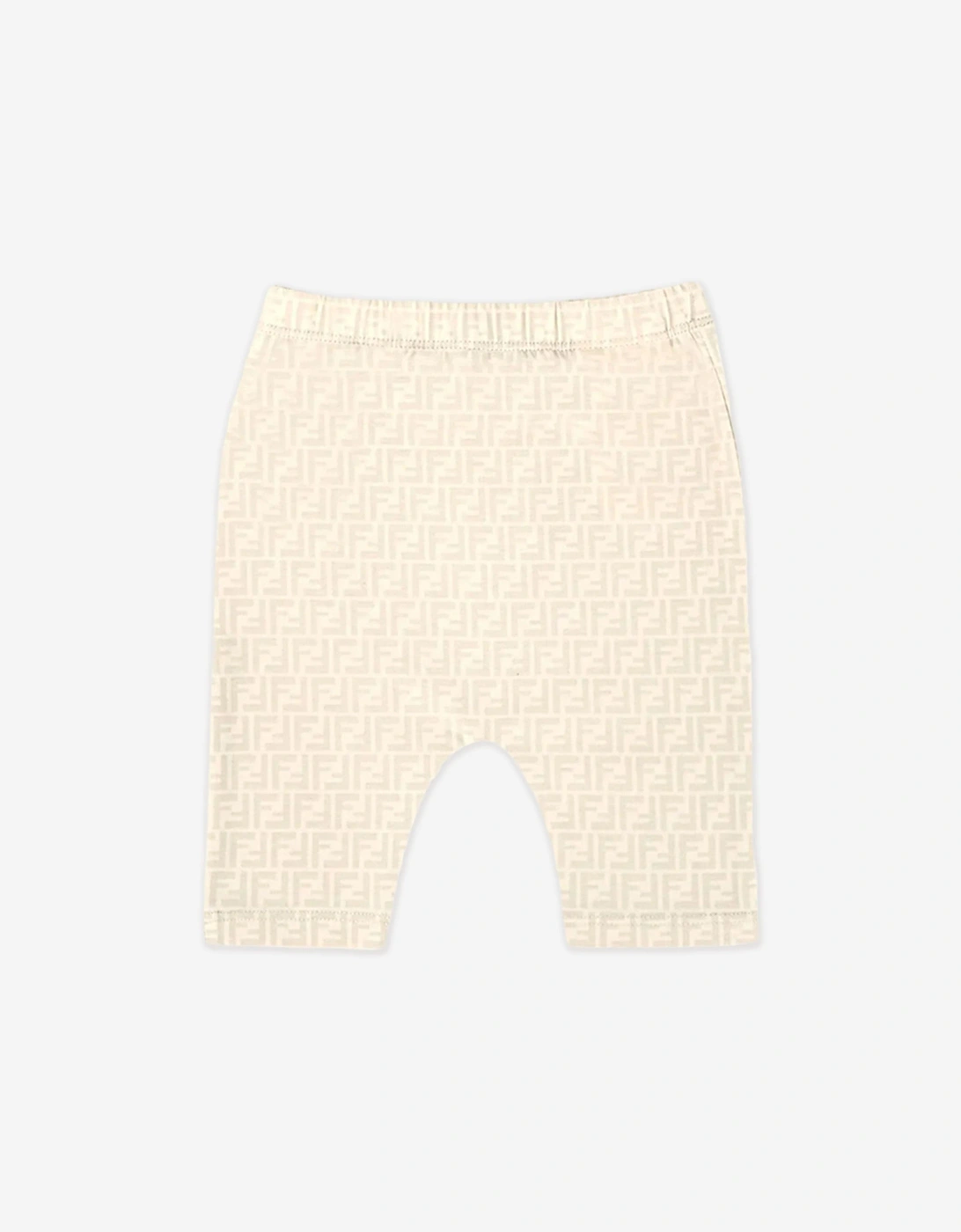 Baby Bear Top and Pants Set in Beige