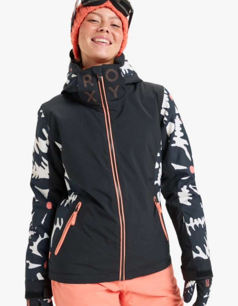 Womens Free Jet Waterproof Ski Jacket