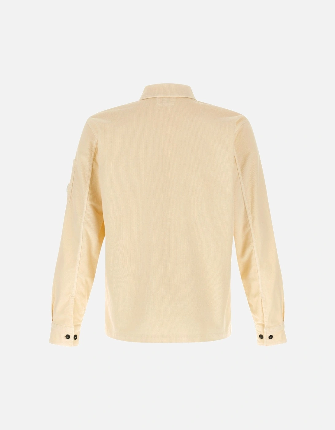 C.P. Company Corduroy Lens Button Beige Overshirt