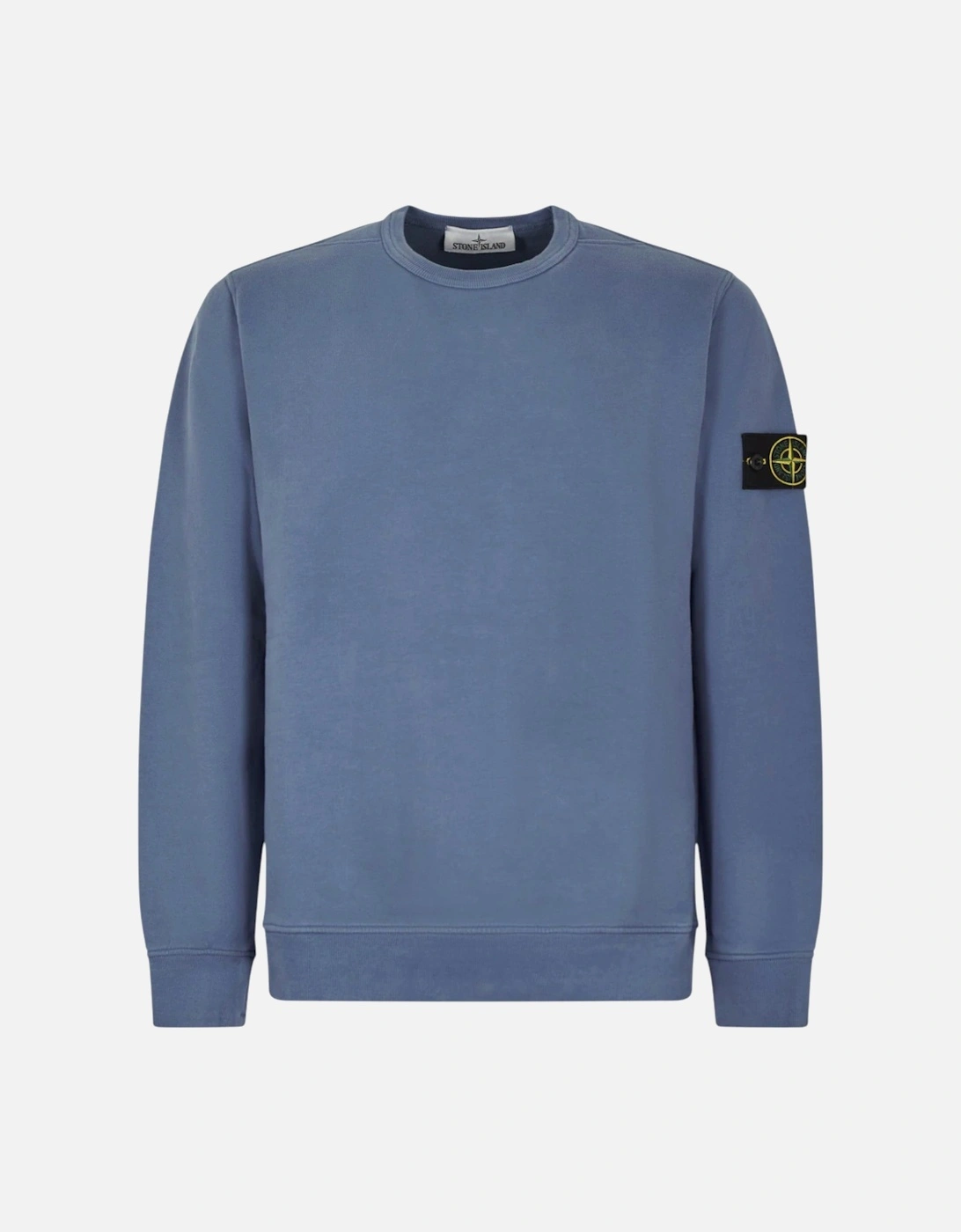 Brushed Organic Cotton Blue Sweatshirt, 4 of 3