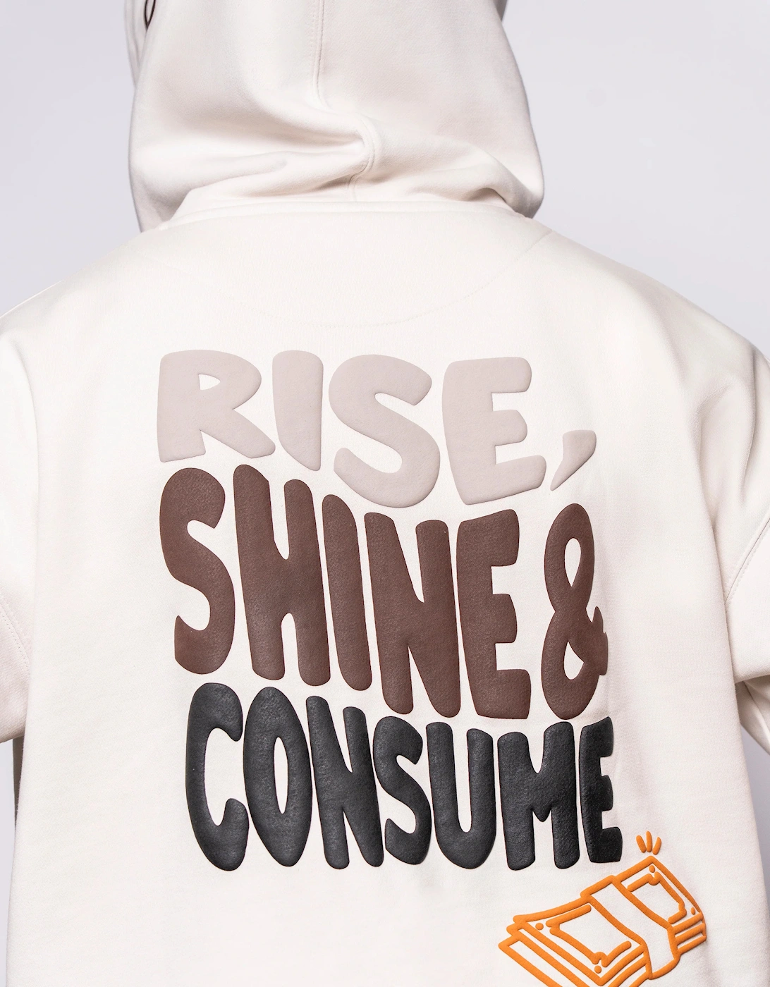 Rise Hoodie - Ecru