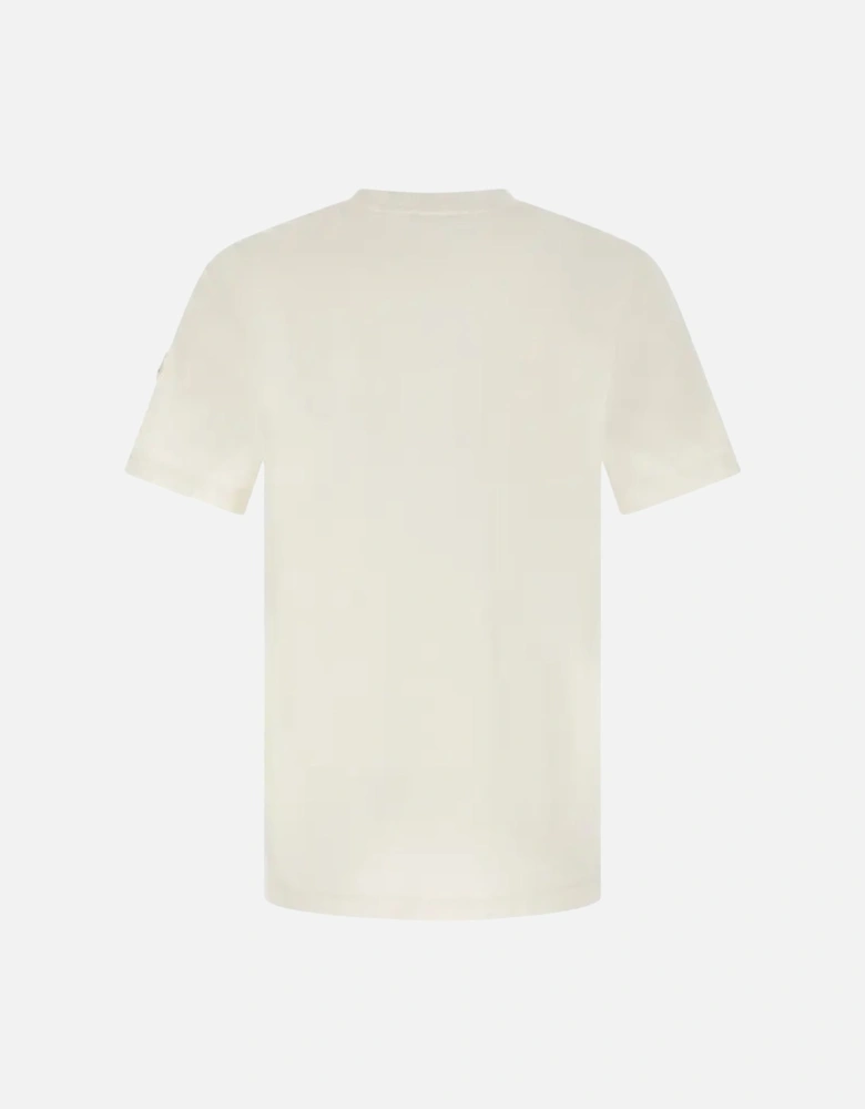 Flocked Logo White T-shirt