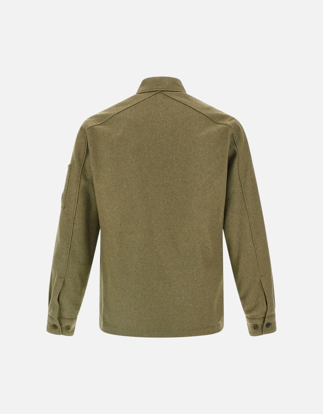 C.P. Company Felt Lens Khaki Overshirt