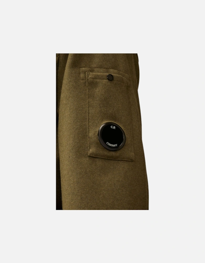 C.P. Company Felt Lens Khaki Overshirt