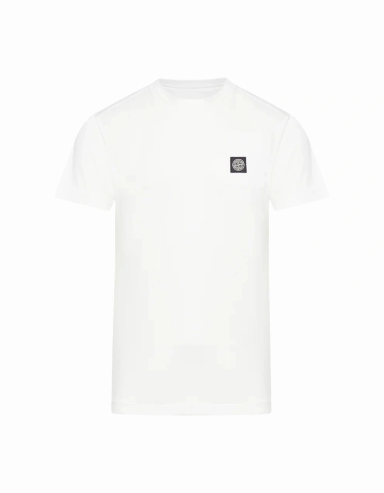 White Logo Patch T-Shirt