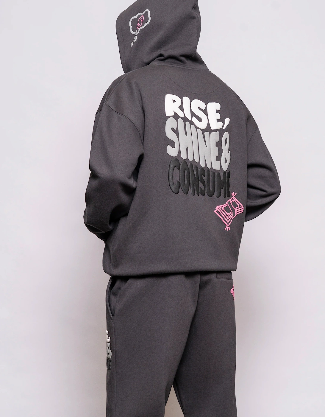 Rise Hoodie - Charcoal Grey