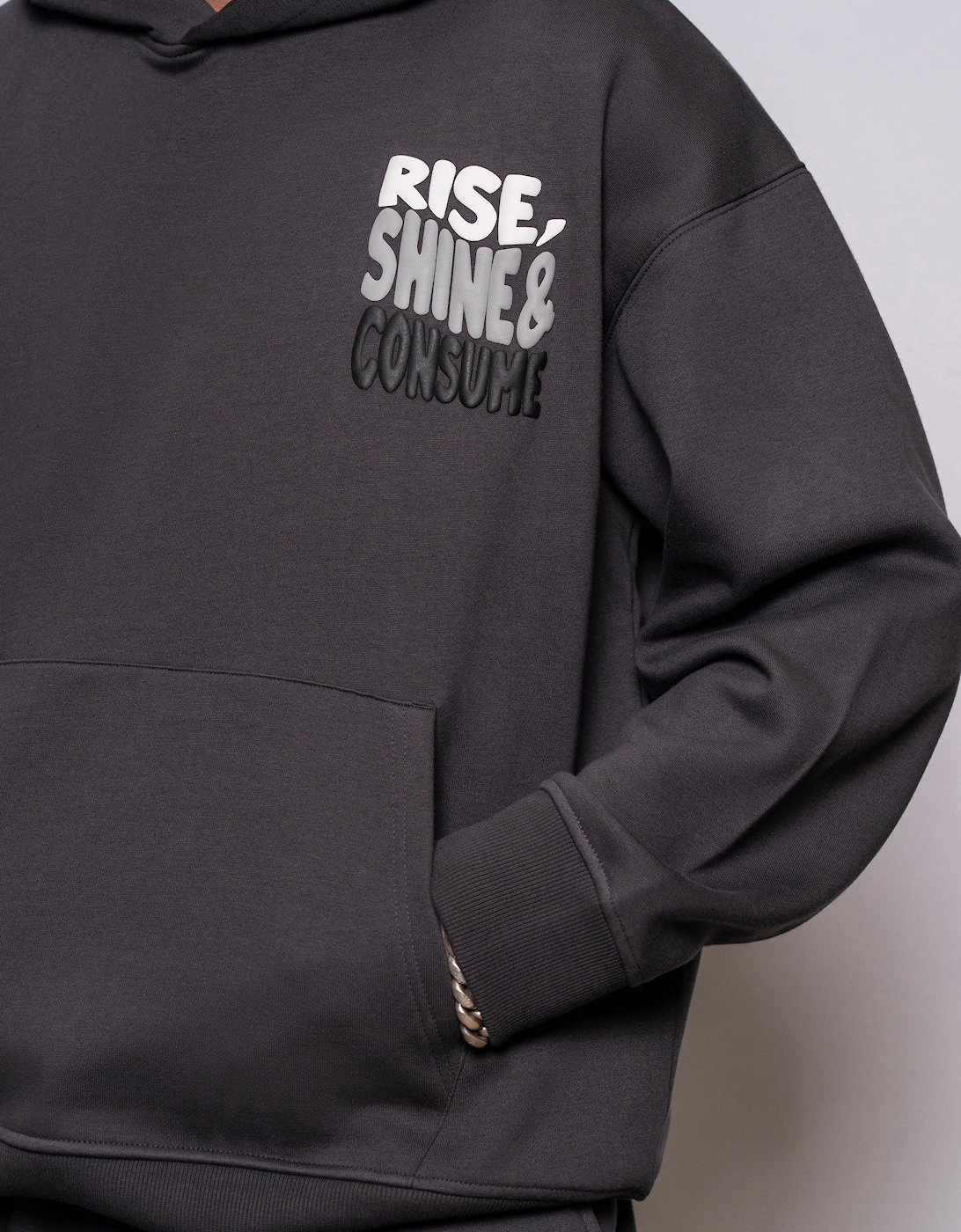 Rise Hoodie - Charcoal Grey