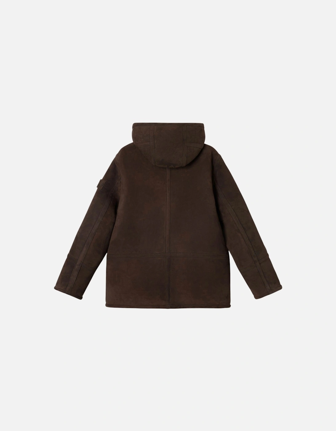 Suede Sheepskin Dark Brown Ghost Jacket