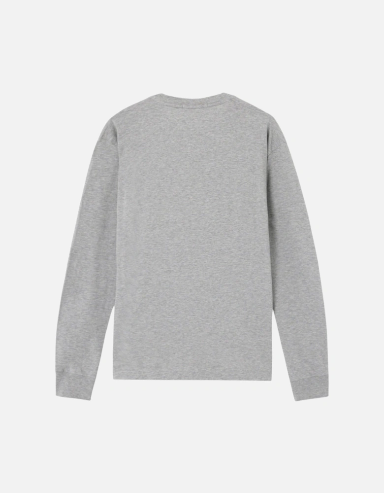 Dust Grey 60/2 Cotton Long Sleeve T-shirt