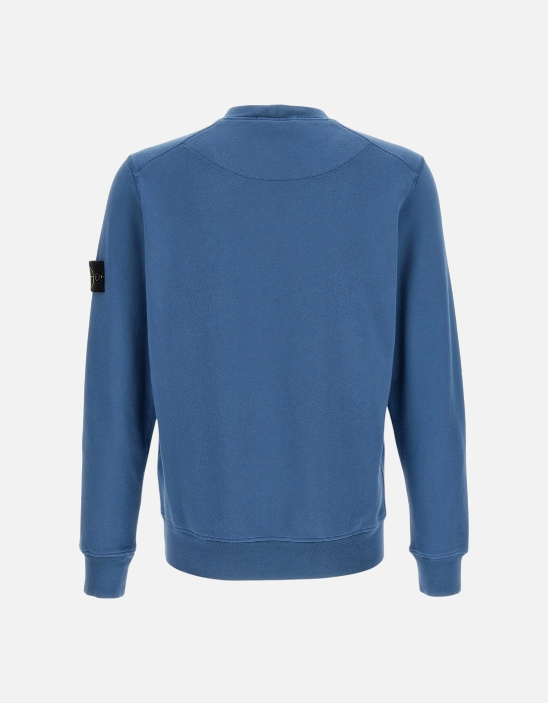 Brushed Cotton Blue Sweatshirt