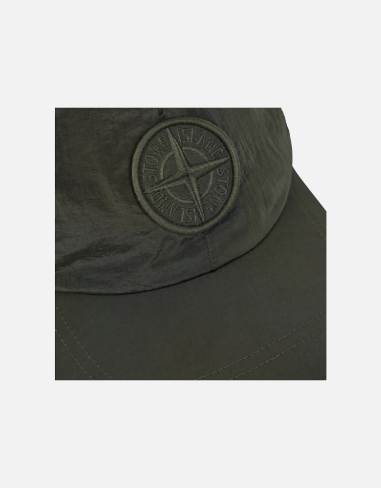 Nylon Metal In Econyl Musk Green Cap