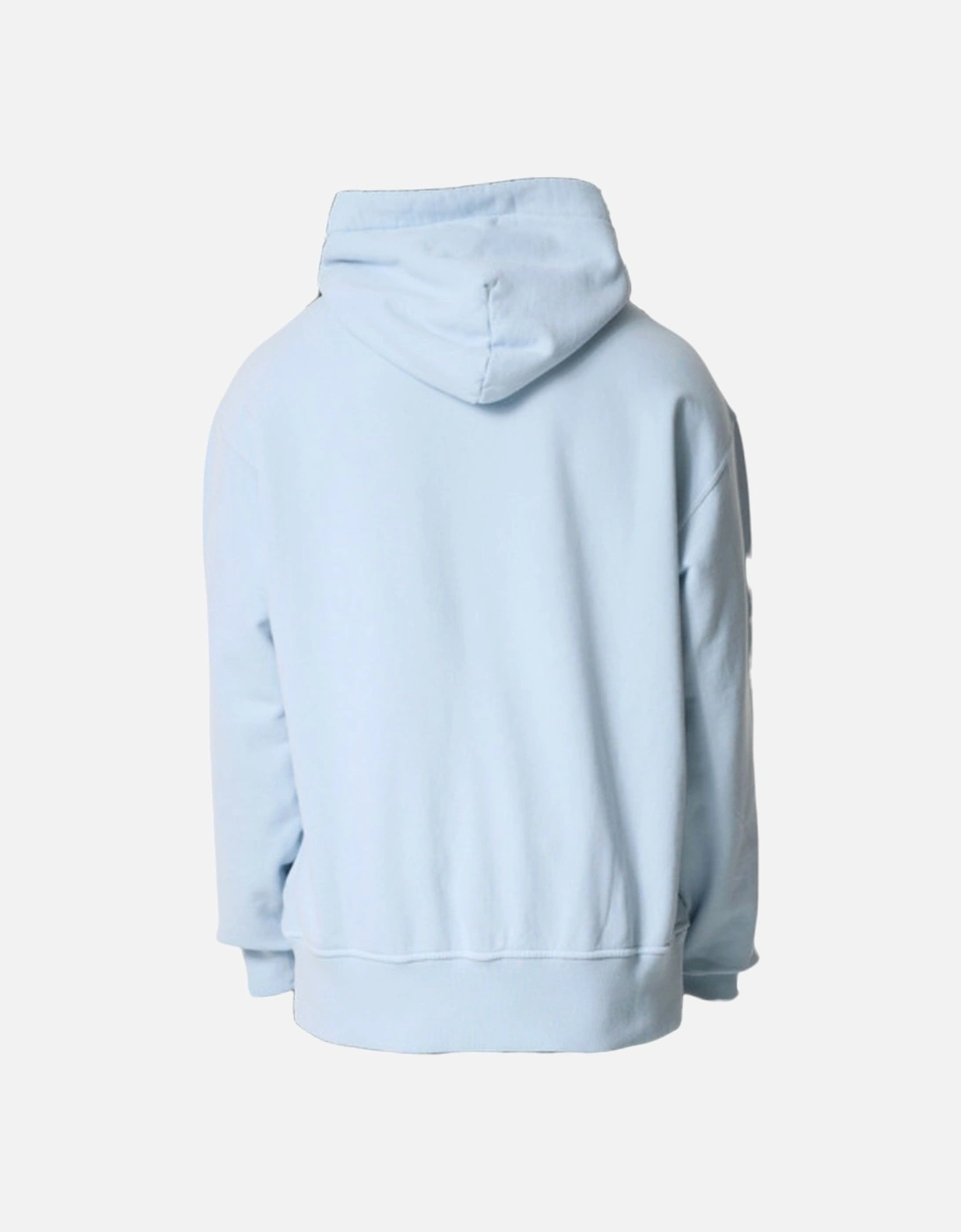 Marina Brushed Organic Cotton Baby Blue Hoodie