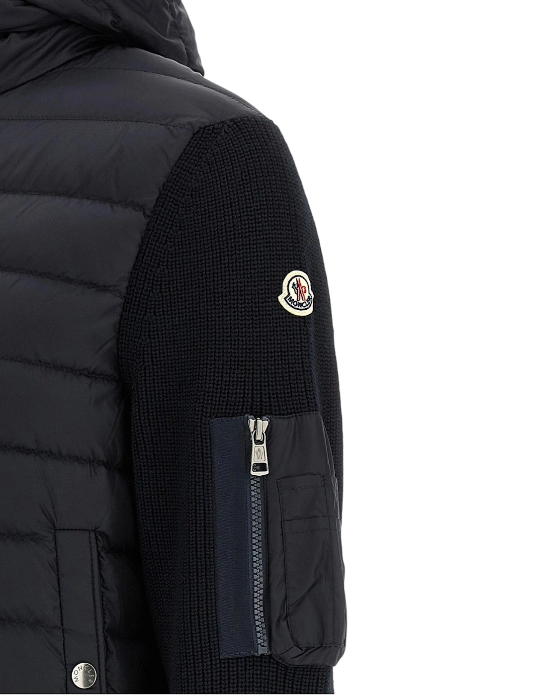 Tricot Hooded Cardigan Jacket