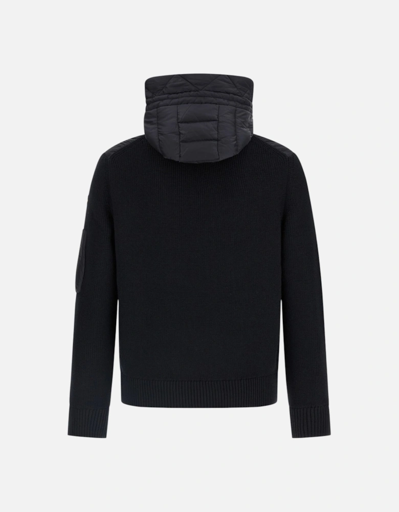 Tricot Hooded Cardigan Jacket