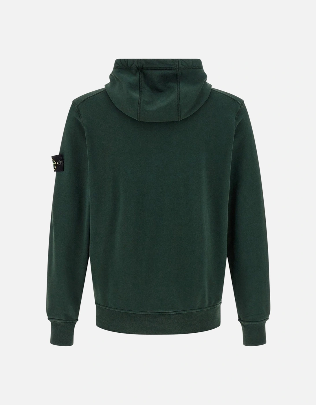 Brushed Cotton Dark Green Hoodie