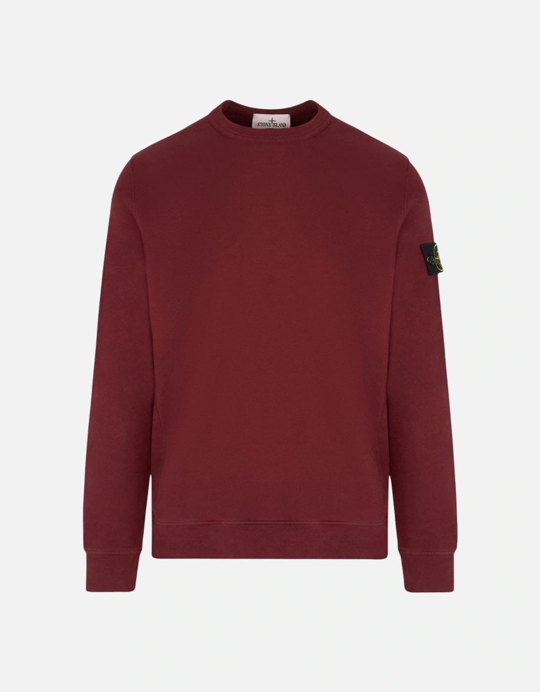 Brushed Organic Cotton Burgundy Red Sweatshirt, 4 of 3