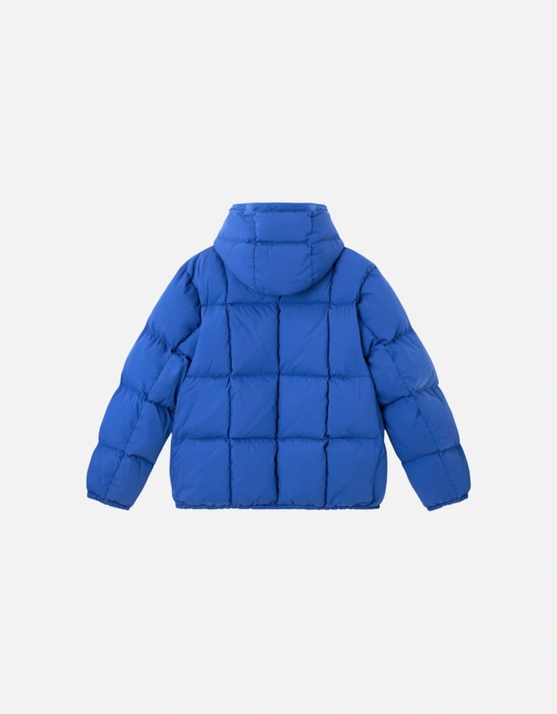 Tela Cotton Nylon Marina Bright Blue Jacket