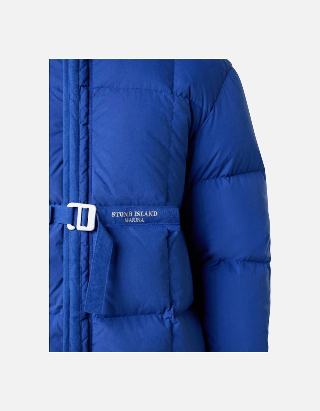 Tela Cotton Nylon Marina Bright Blue Jacket