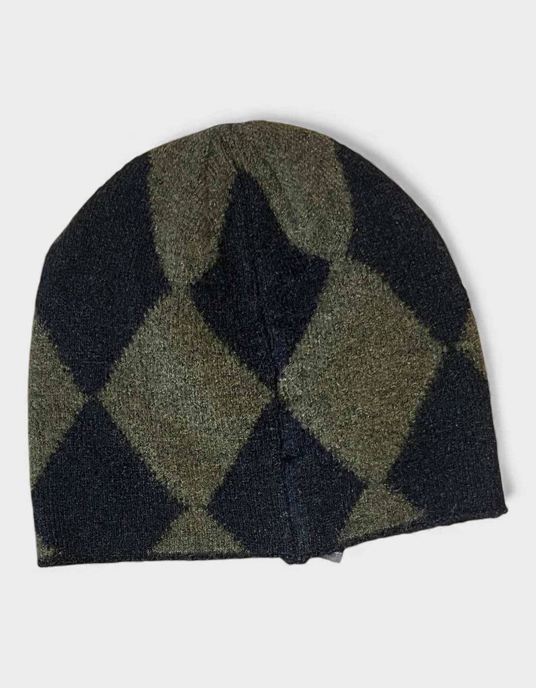 All Saints Diamond Beanie Black Green