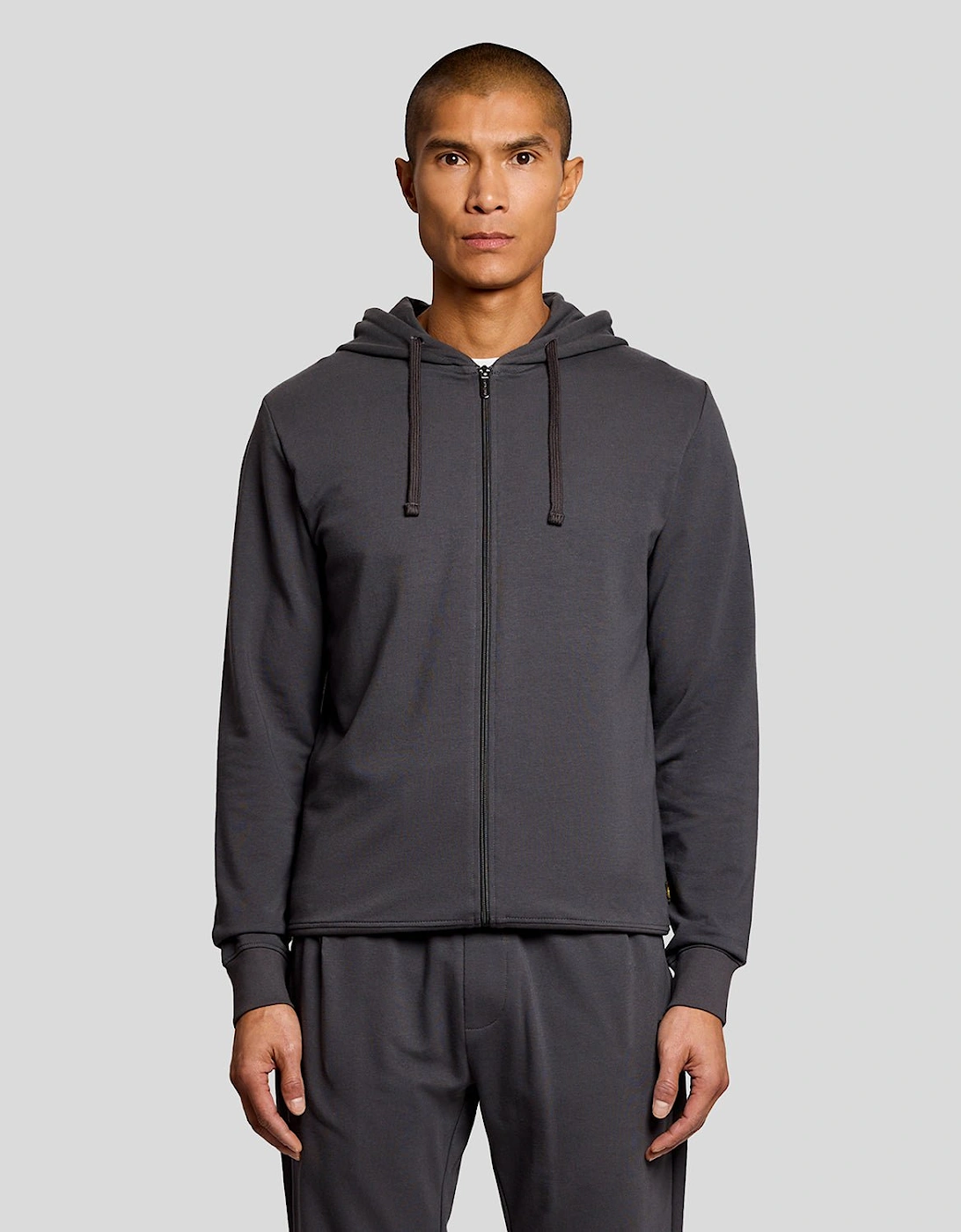 Lightweight Lounge Zip Hoodie, 6 of 5