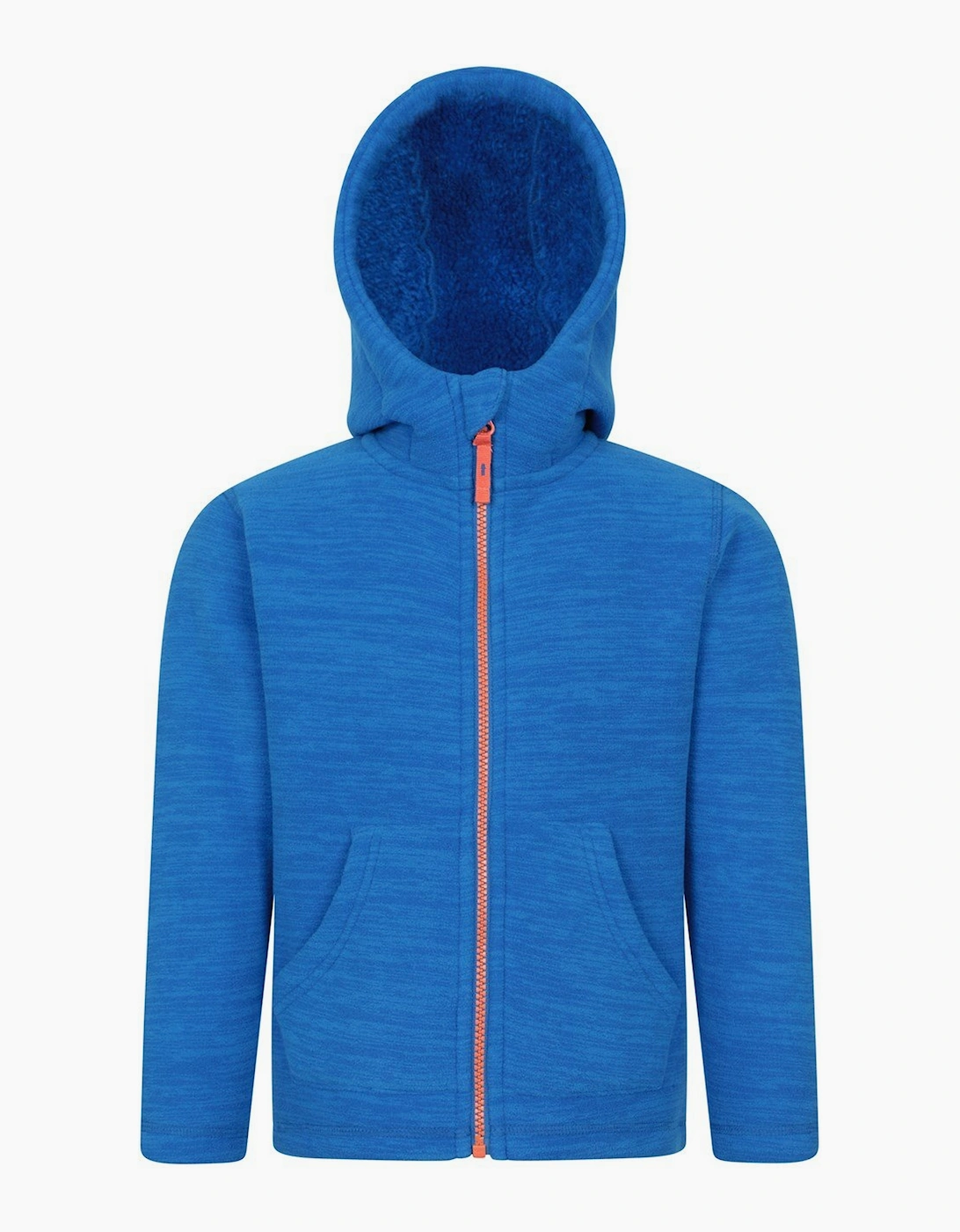 Mountain Warehouse Boy's Mountain Warehouse Childrens/Kids Snowdonia II Borg Lined Hoodie - Blue