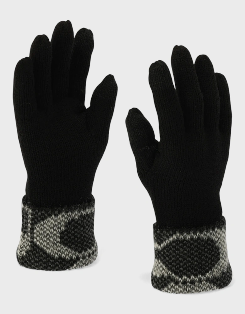 Jumob Signature C Knit Gloves Black