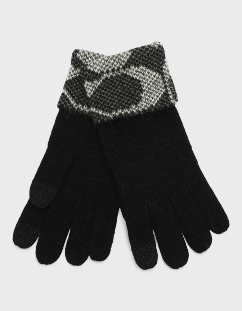 Jumob Signature C Knit Gloves Black