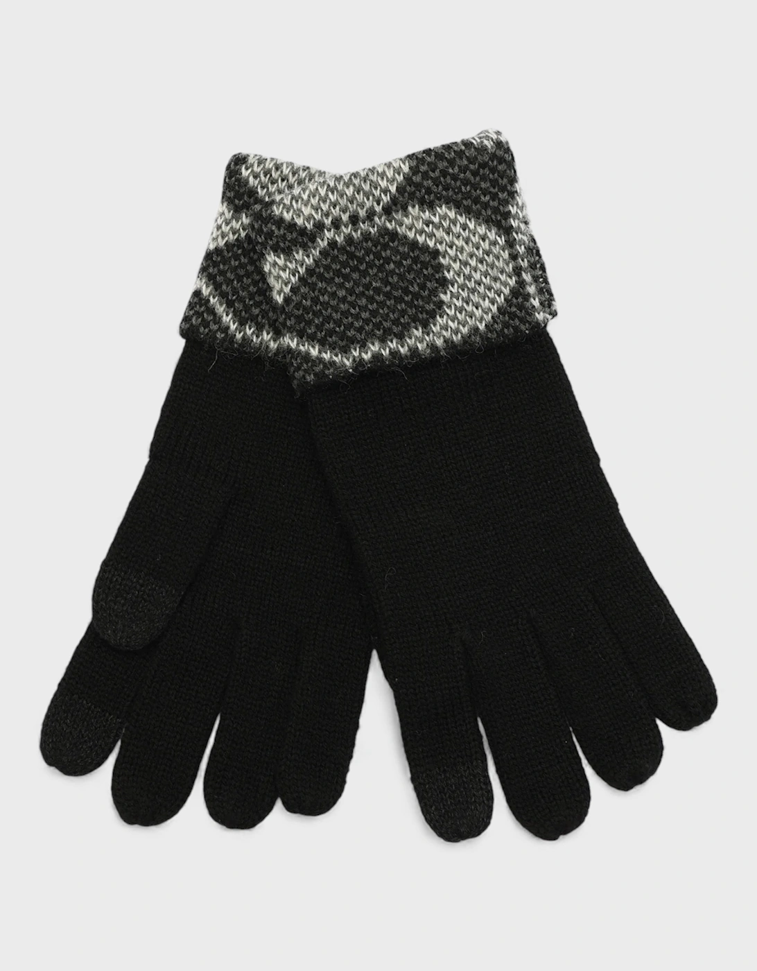 Jumob Signature C Knit Gloves Black
