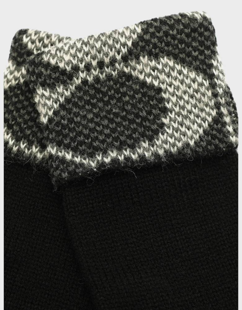 Jumob Signature C Knit Gloves Black