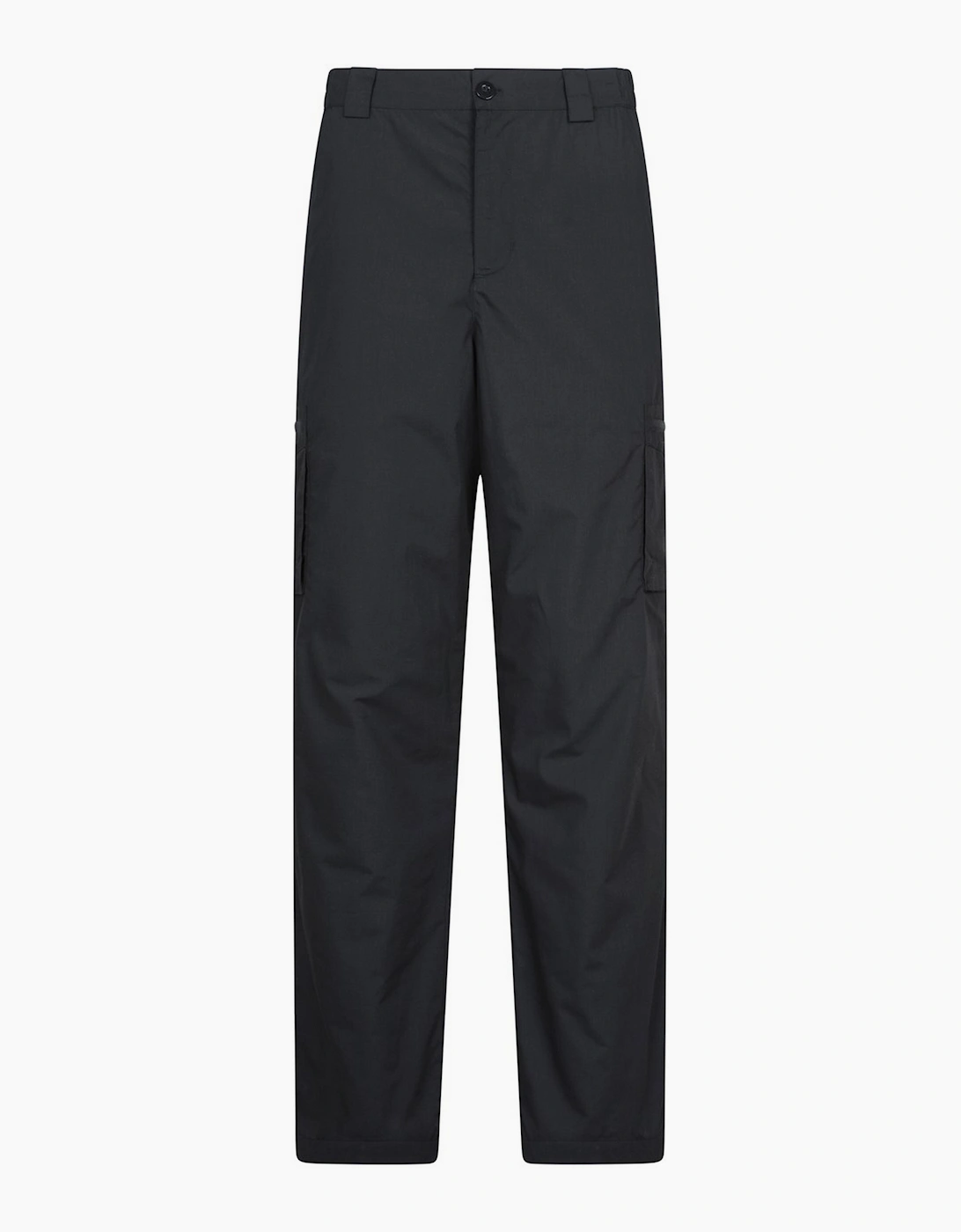 Mountain Warehouse Men's Mountain Warehouse Mens Delta Fleece Lined Regular Winter Trousers - Black