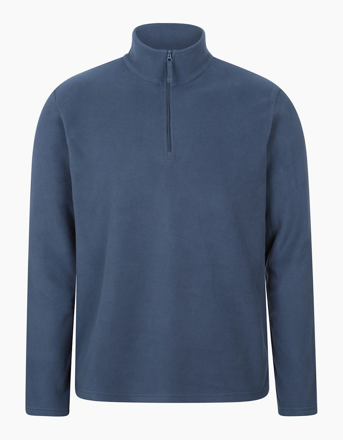 Mountain Warehouse Men's Blue Camber Ii Half Zip Fleece - Size: Xxs